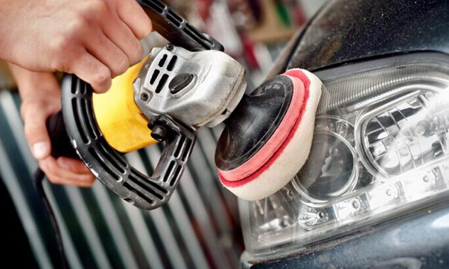 Polishing of Headlights